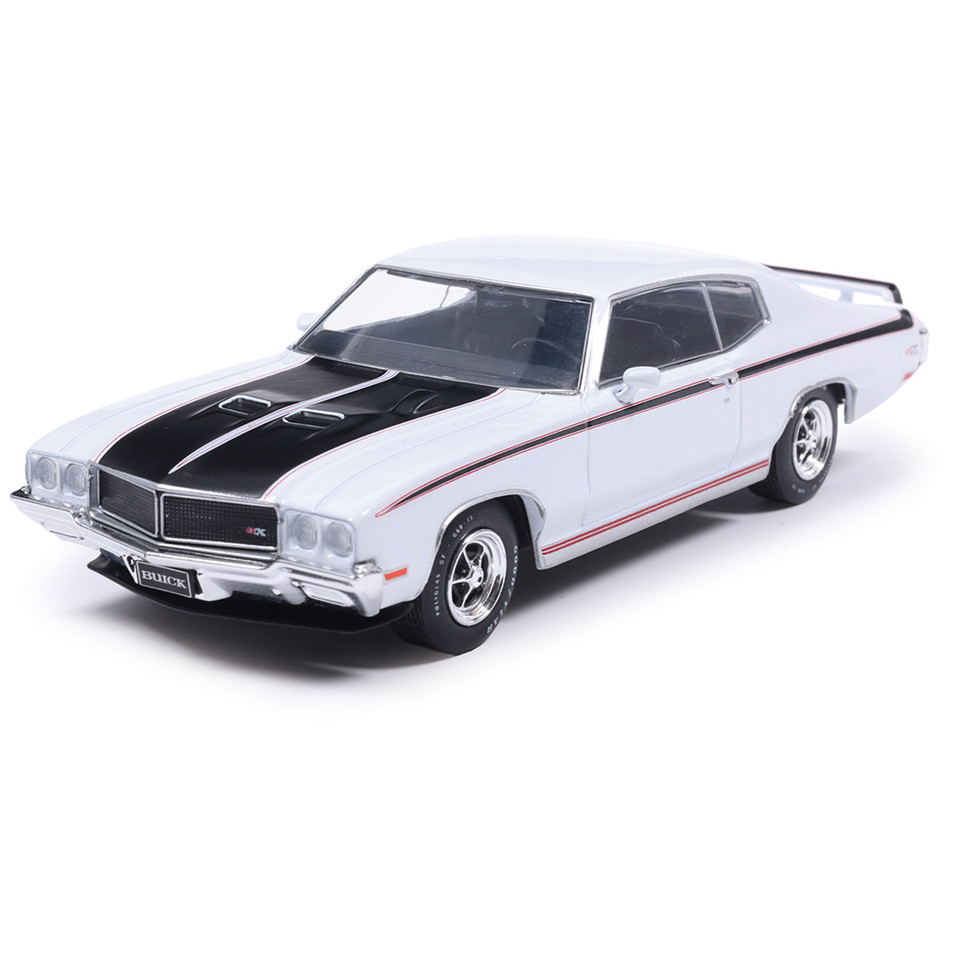 1970 Buick GSX - Apollo White 1:43 Scale Diecast Model Car by IXO Models Main Image