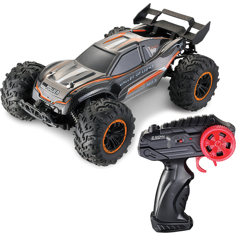 R/C 2.4 GHz High Speed Off-Road Car with Lights 1:10 Scale Radio Control Car by New Capable Main Image