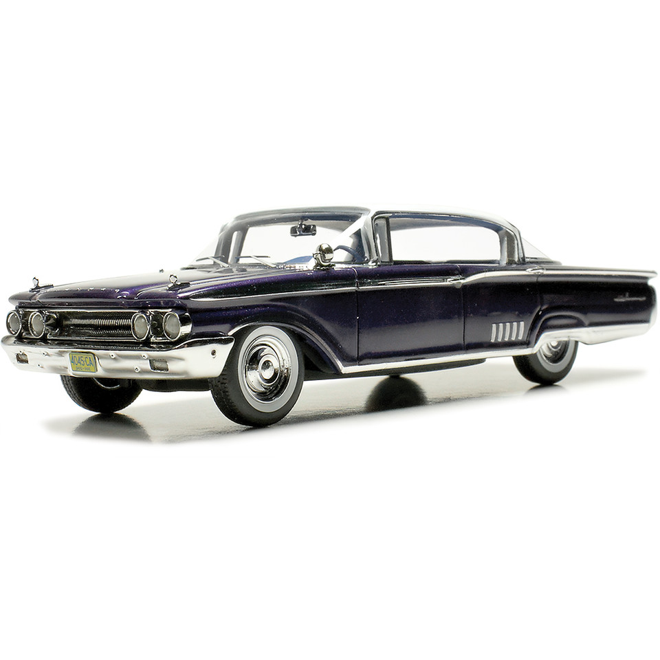 1960 Mercury Park Lane 4 Door - Aztec Turquoise 1:43 Scale Cast Resin Model Car by Goldvarg Collection Main Image