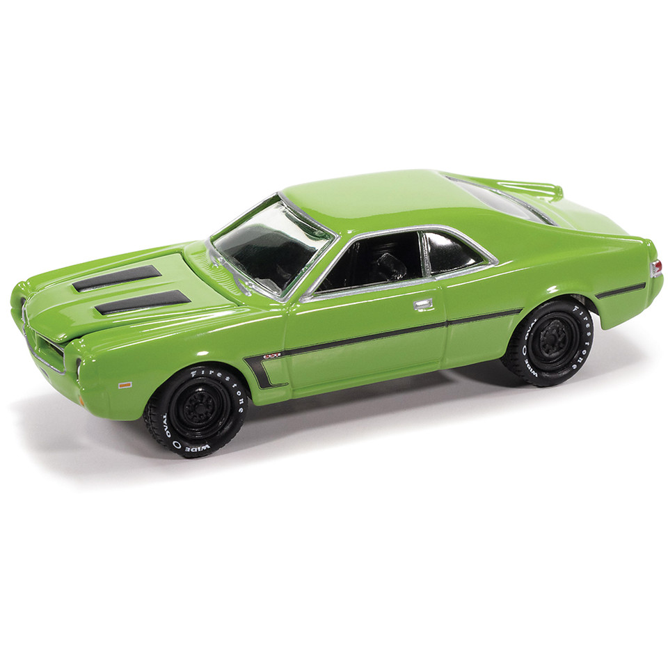 1969 AMC Javelin - Big Bad Green 1:64 Scale Diecast Model Car by Johnny Lightning Main Image