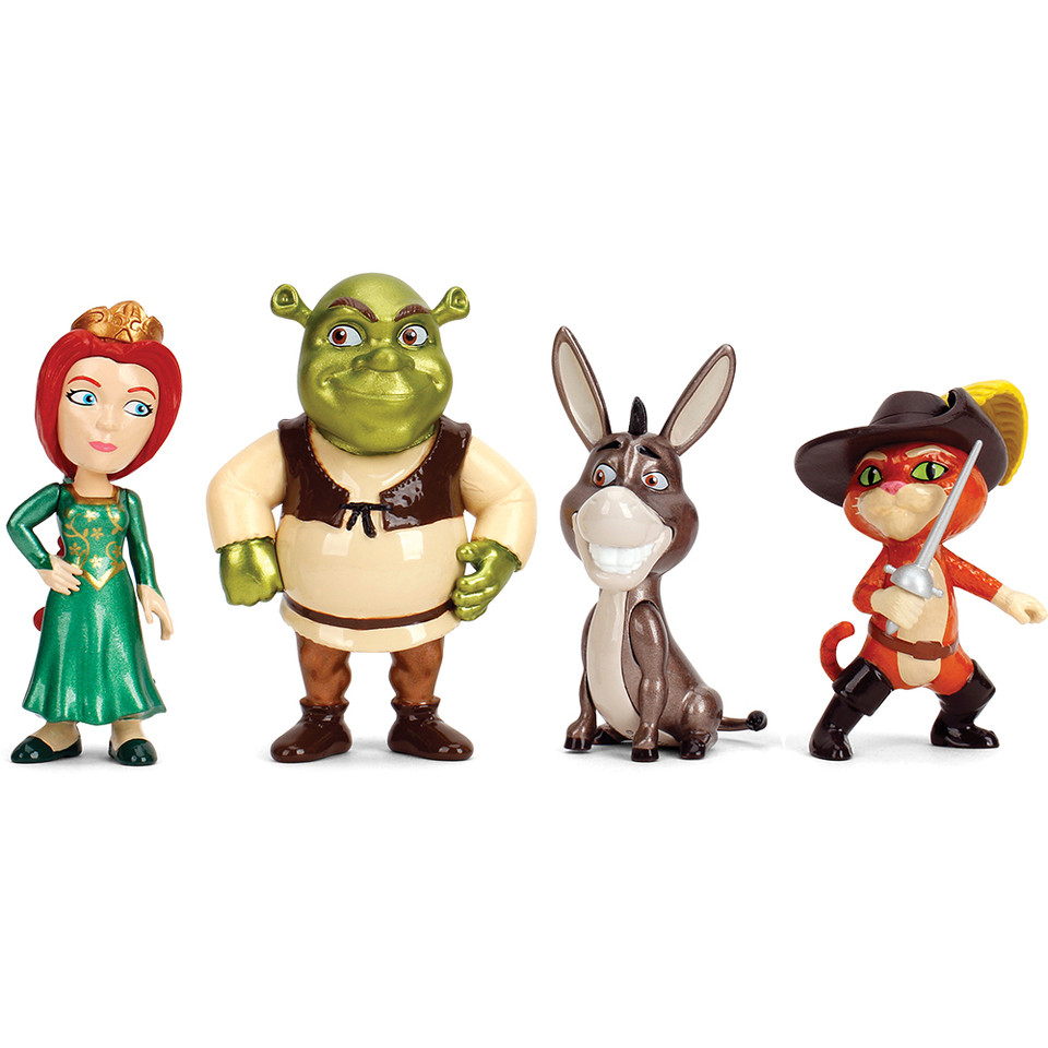 Shrek Diecast 4-Pack Figures  Diecast Figure by Jada Toys Main Image