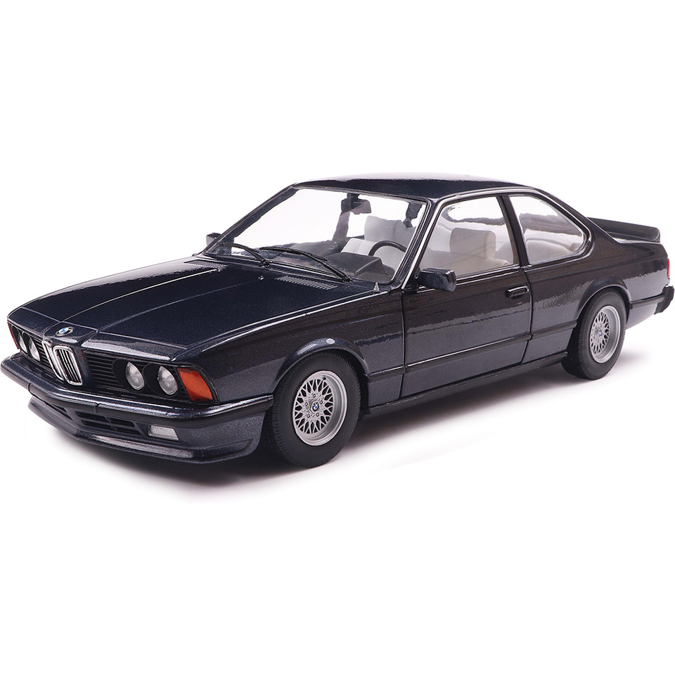 1984 BMW 635 CSI (E24) - Macau Blue 1:18 Scale Diecast Model Car by Solido Main Image