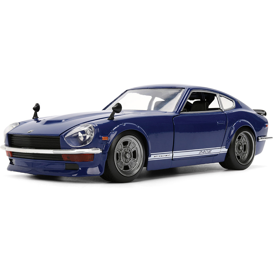 1972 Datsun 240Z - Blue JDM 1:24 Scale Diecast Model Car by Jada Toys Main Image
