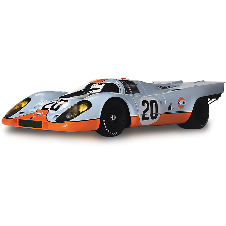 Porsche 917KH Gulf Livery 1:8 Scale Diecast Model Car by IXO Models Main Image