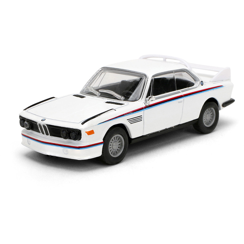 1975 BMW 3.0 CSL - White 1:64 Scale Diecast Model Car by Jada Toys Main Image