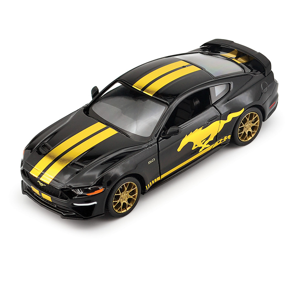 2018 Ford Mustang GT - Midnight Eclipse 1:24 Scale Diecast Model Car by Motormax Main Image