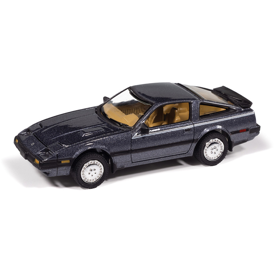 1984 Nissan 300ZX Turbo -  Purple Gray Metallic 1:64 Scale Diecast Model Car by Johnny Lightning Main Image