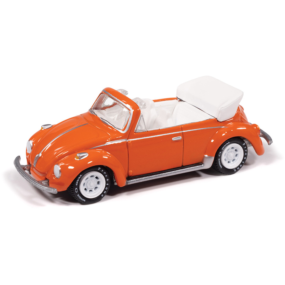 1975 Volkswagen Super Beetle Convertible -  Pumpkin Orange Main Image