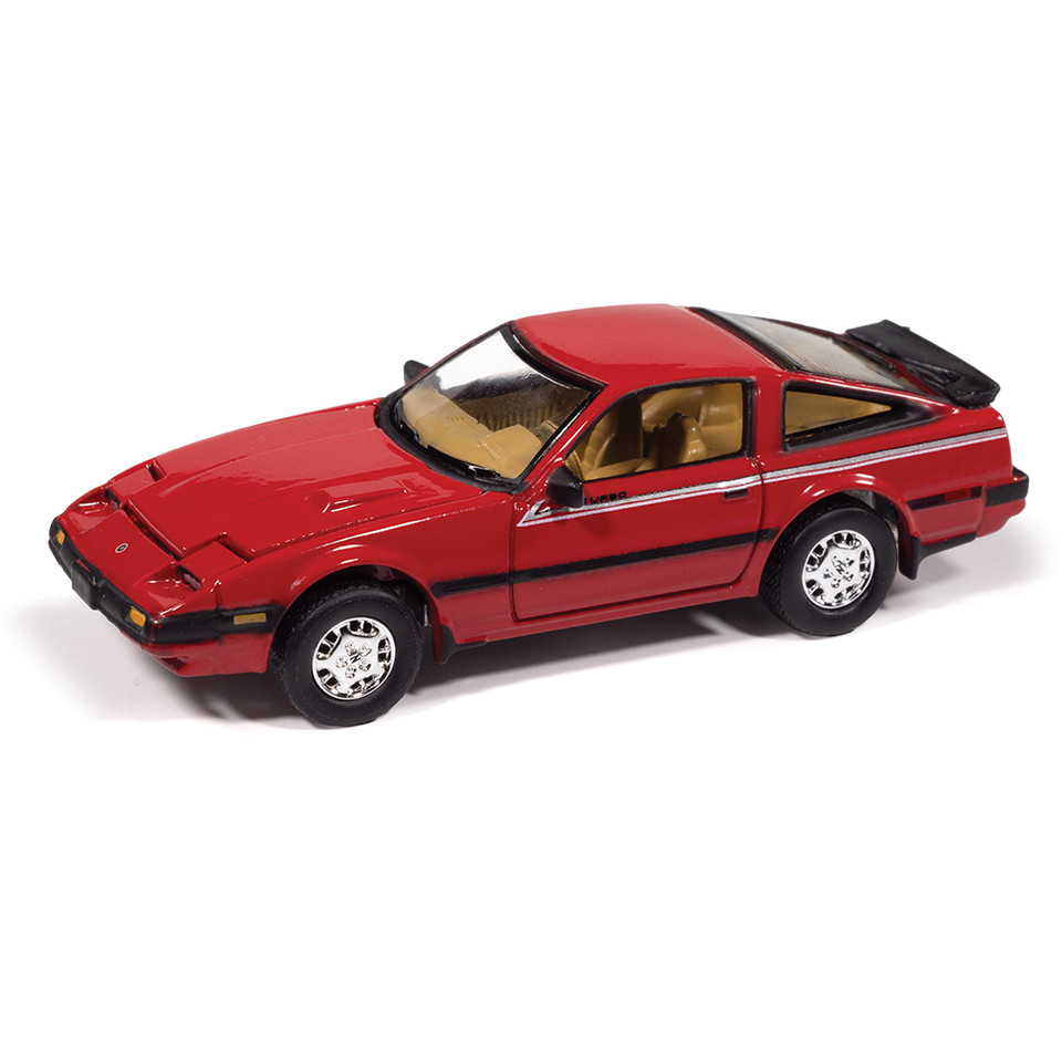 1984 Nissan 300ZX Turbo - Regatta Red 1:64 Scale Diecast Model Car by Johnny Lightning Main Image