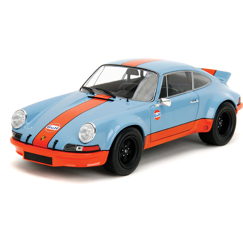 1973 Porsche 911 RSR - Gulf Oil 1:18 Scale Diecast Model Car by Pink Slips Main Image