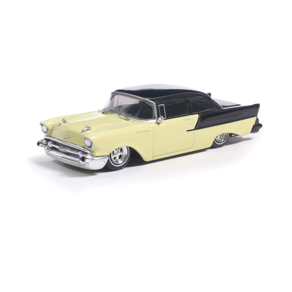 1957 Chevrolet One-Fifty - Lowered - Colonial Cream and Onyx Black Main Image