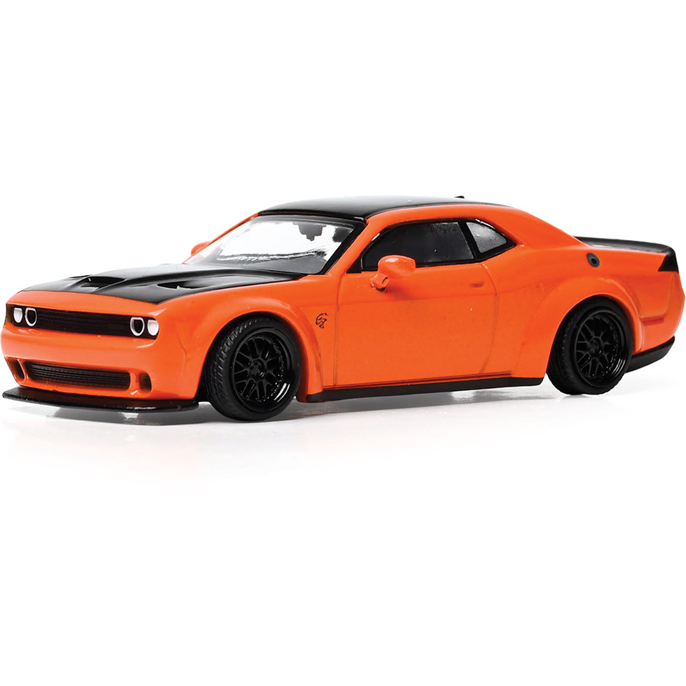 2019 Dodge Challenger SRT Hellcat - Go Mango 1:64 Scale  by IXO Models Main Image
