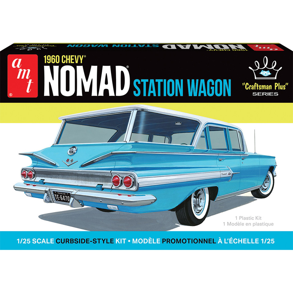 1960 Chevrolet Nomad Station Wagon Craftsman Plus 1:25 Scale Model Kit by AMT Main Image