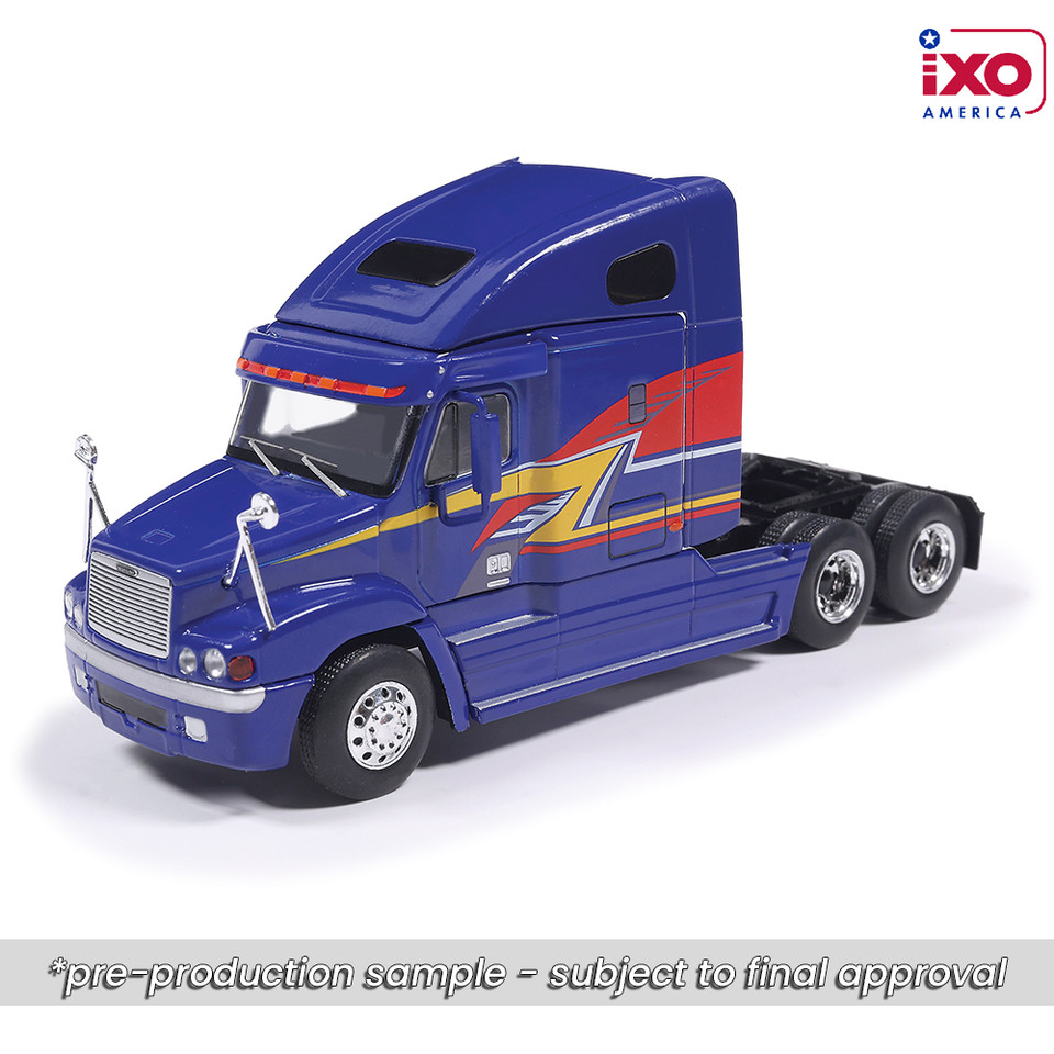 2003 Freightliner Century Class 112 Sleeper - Blue Sale 1:64 Scale Diecast Model Truck by IXO Models Main Image