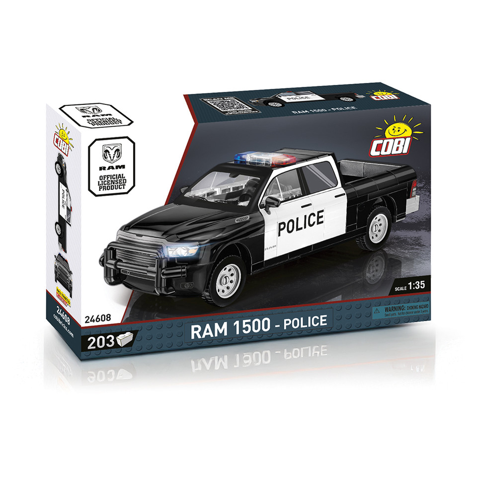 DODGE Ram 1500 Police Truck Building Brick Set Main Image