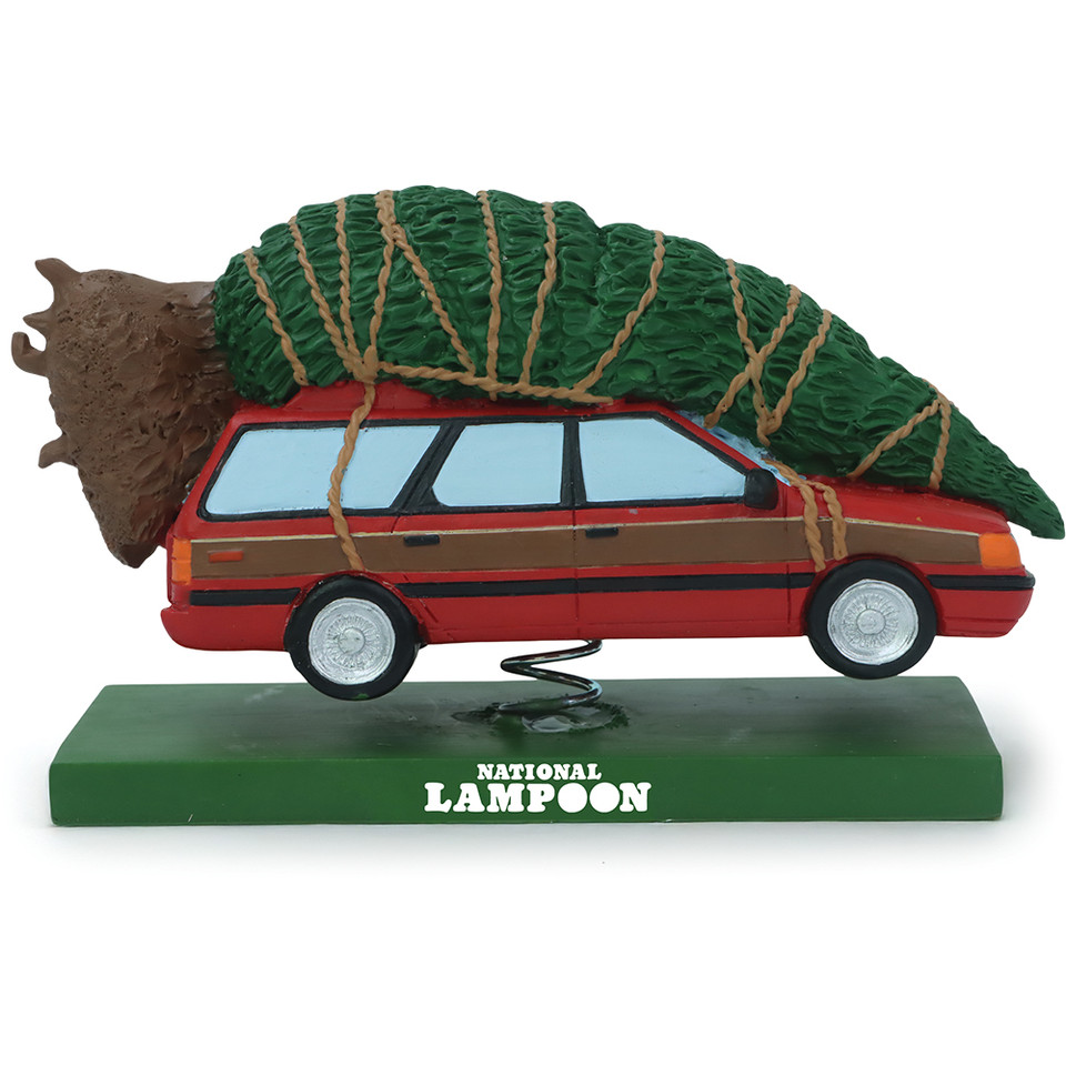 National Lampoon Christmas Vacation Station Wagon Bobblehead   by National Bobblehead Main Image