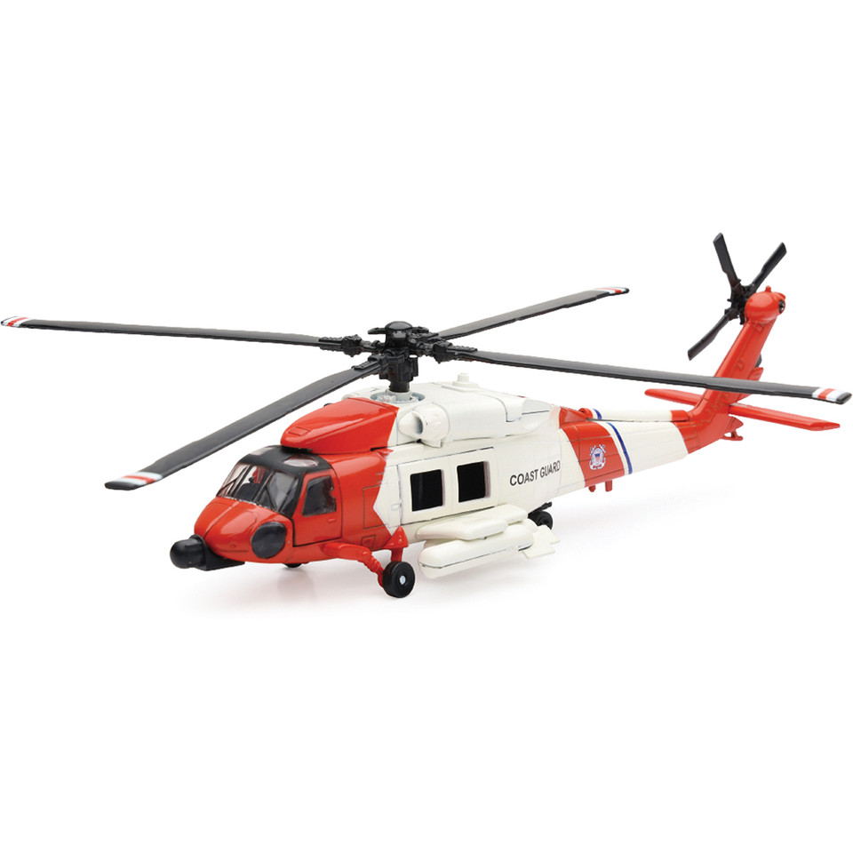 HH-60J Jayhawk Helicopter 1:60 Scale Diecast Model Military by New-Ray Toys Main Image