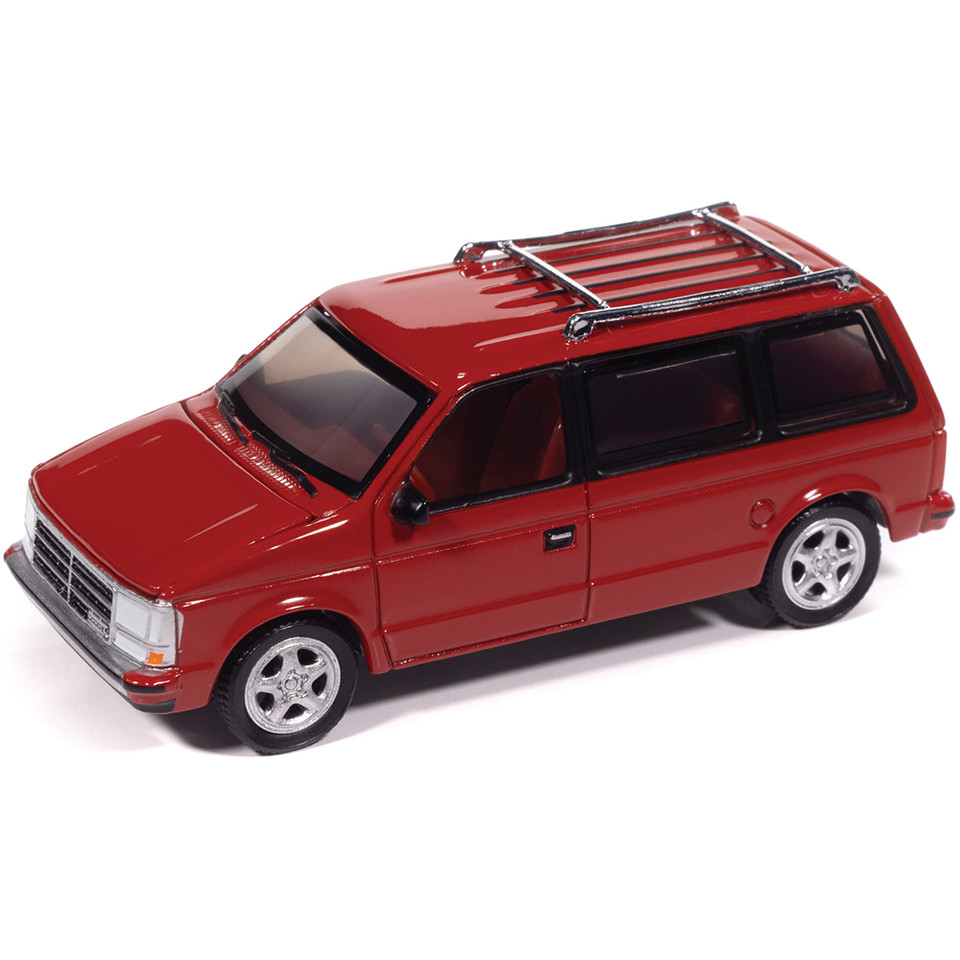 1989 Dodge Caravan Turbo - Solid Red "Flash Red-Custom Order" Main Image