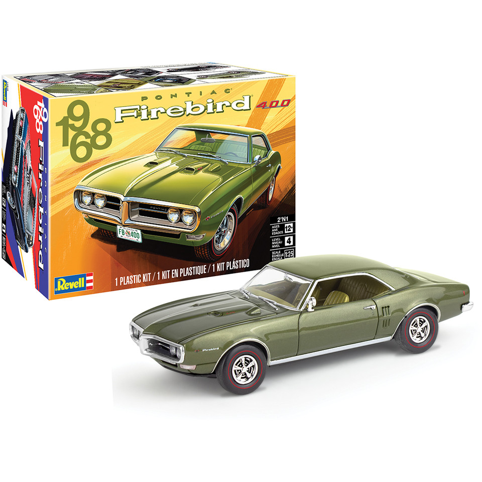1968 Firebird 2N1 Model Kit 1:25 Scale Plastic Model Kit by Revell Main Image