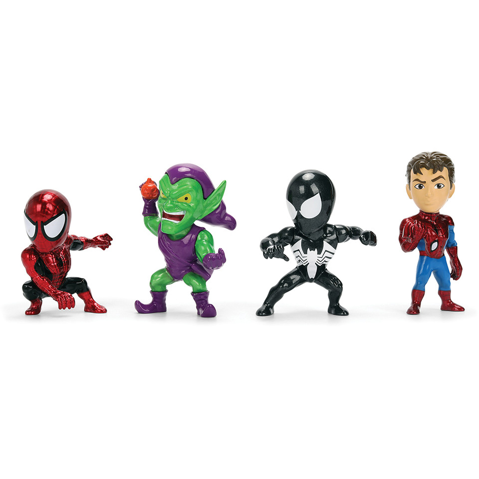 Spider-Man 4-Pack Diecast Figures  Diecast Figures by Jada Toys Main Image