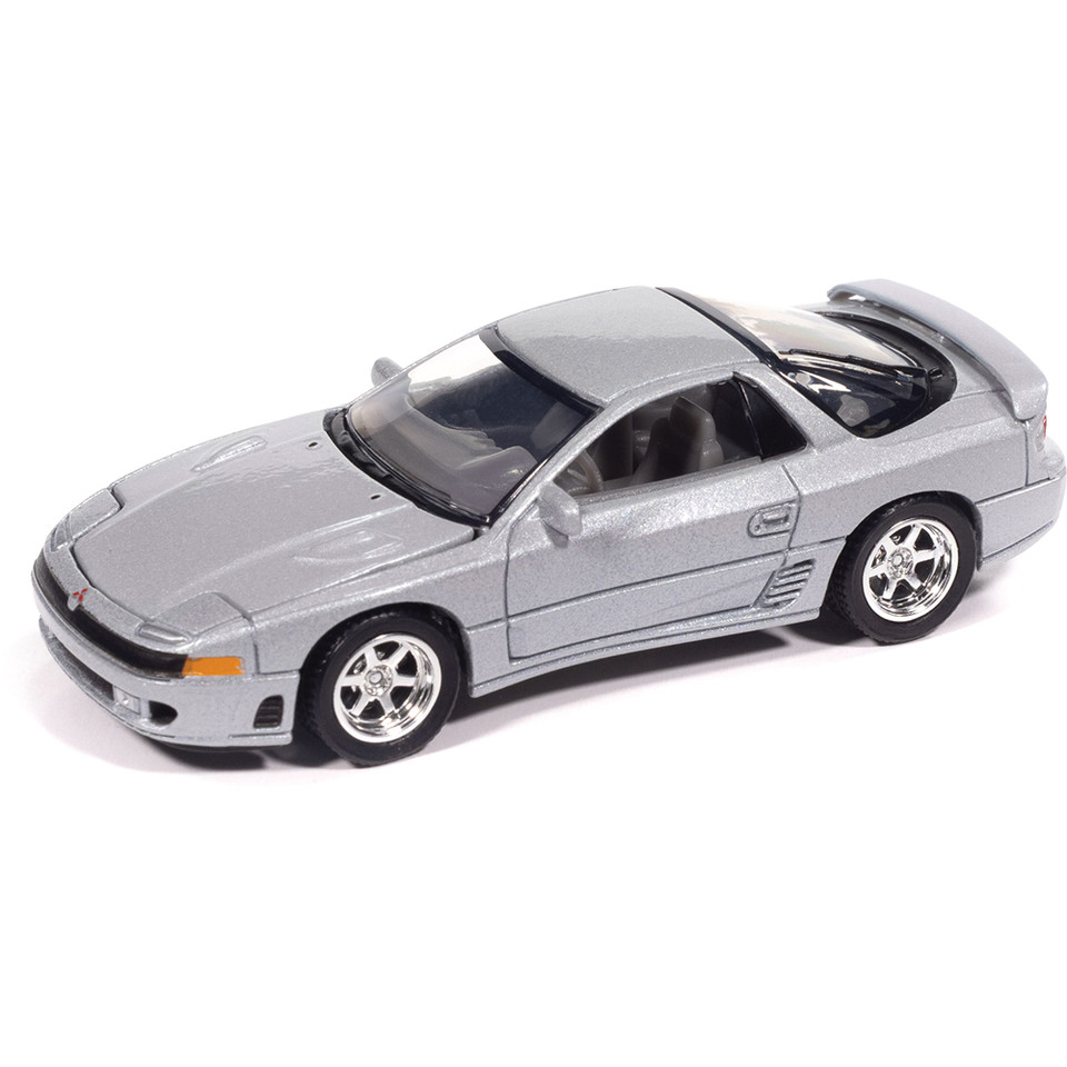 1993 Mitsubishi 3000GT VR-4 - Zurich White Pearl 1:64 Scale Diecast Model Car by Auto World Main Image