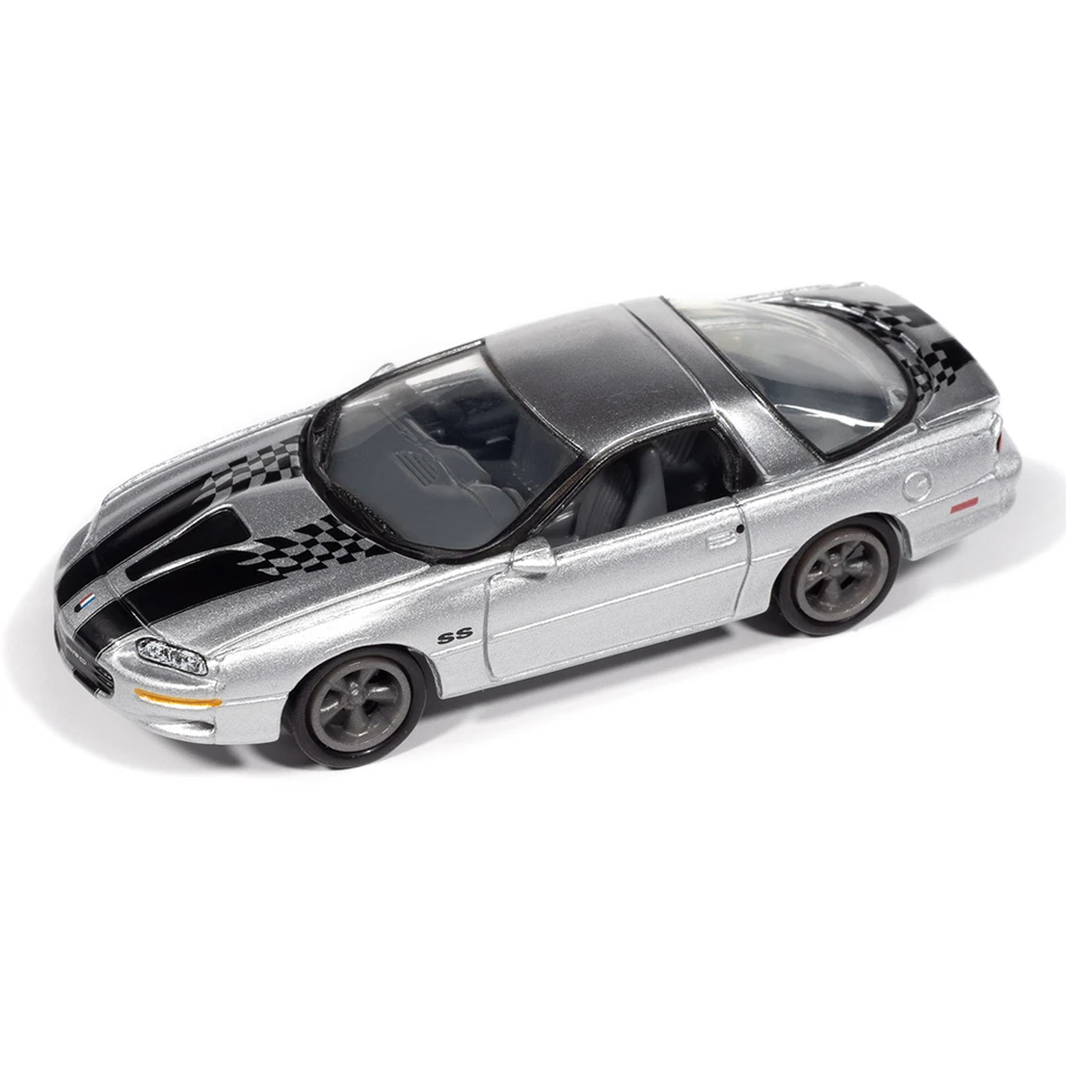 2002 Chevy Camaro SS 35th Anniversary w/Tin - Silver w/Black Stripes Main Image