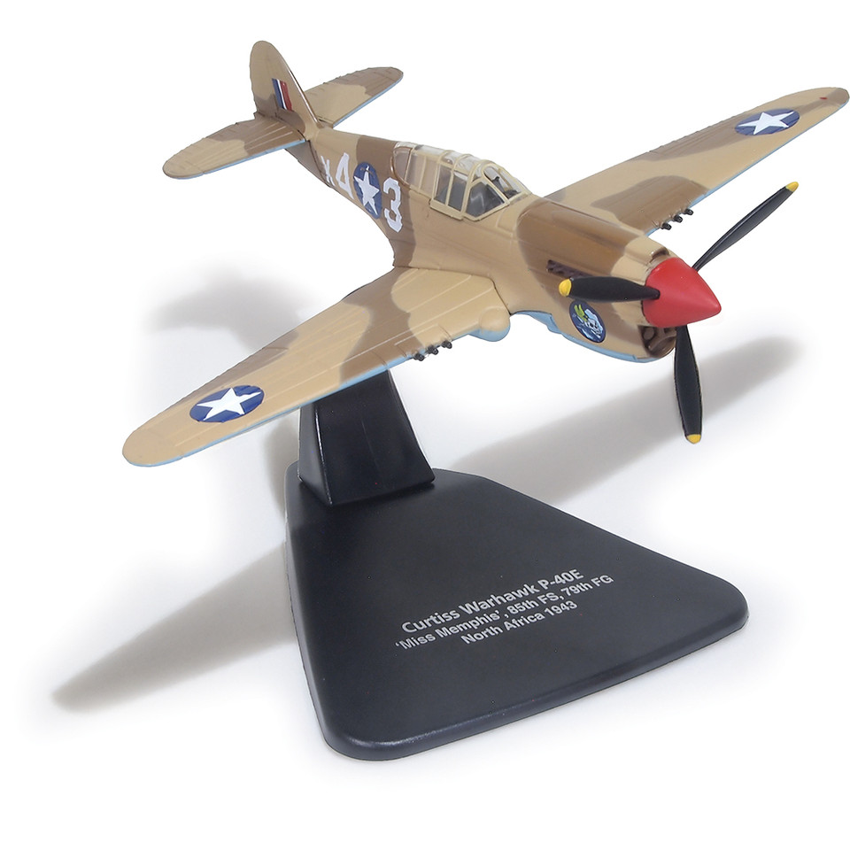 P-40F Warhawk 1/72 Die Cast Model Main Image