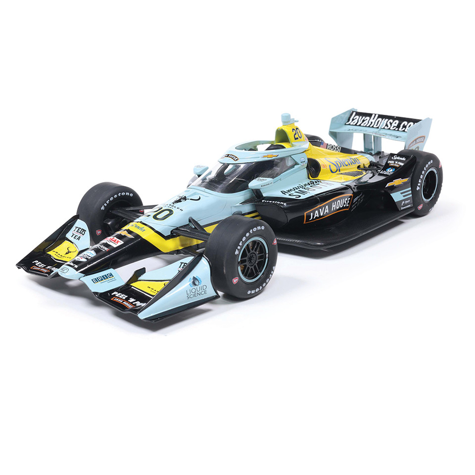 2026 NTT IndyCar Series  #20 Alexander Rossi / Ed Carpenter Racing Road Course 1:18 Scale Diecast Model Car by IXO Models Main Image