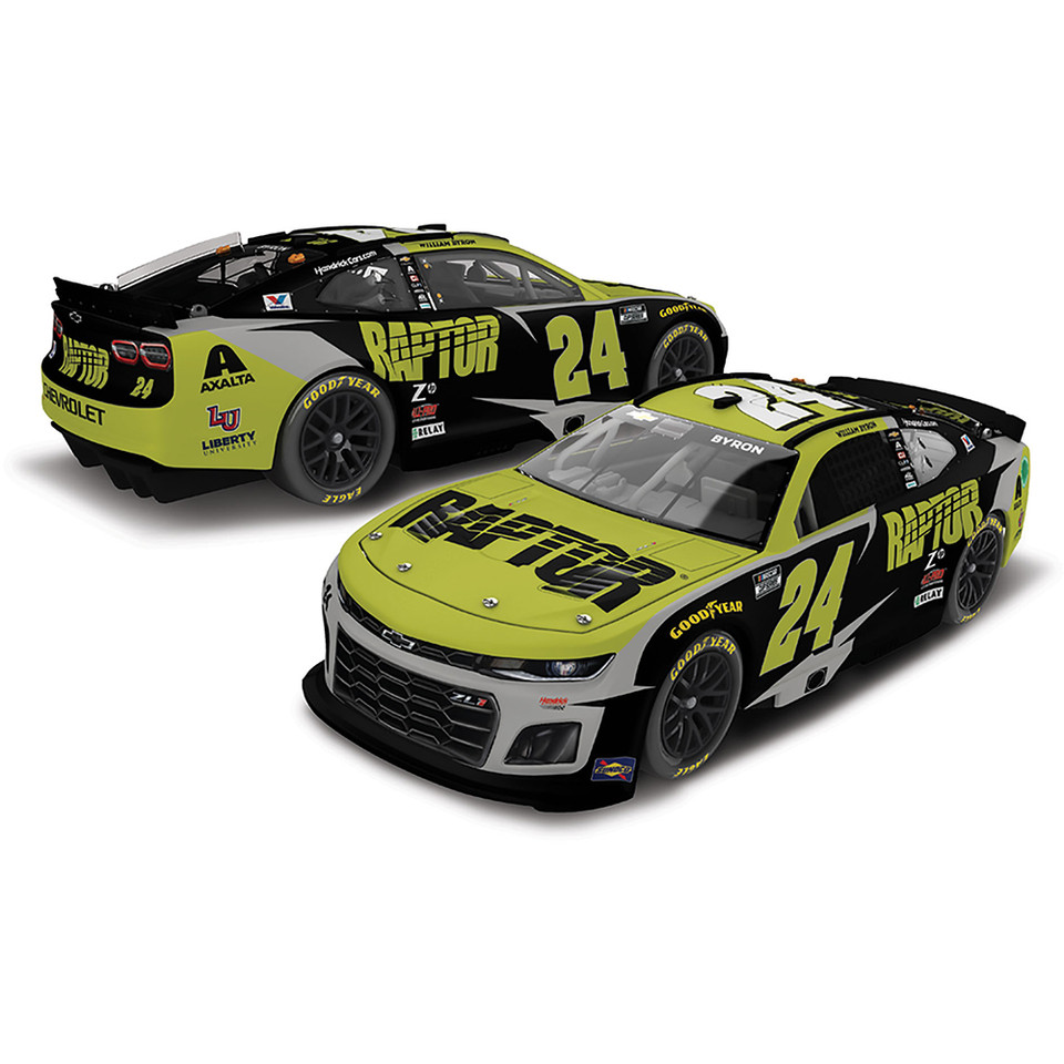 2025 William Byron Chevrolet Camaro - Raptor Elite NASCAR Diecast 1:24 Scale Diecast Model Car by Lionel Racing Main Image