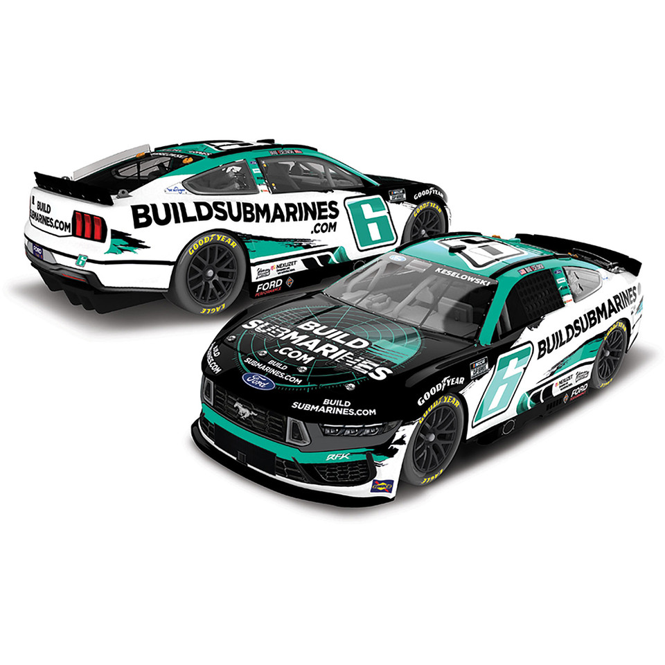 2025 Brad Keselowski Ford Mustang - Buildsubmarines.Com NASCAR Diecast 1:64 Scale Diecast Model Car by Lionel Racing Main Image