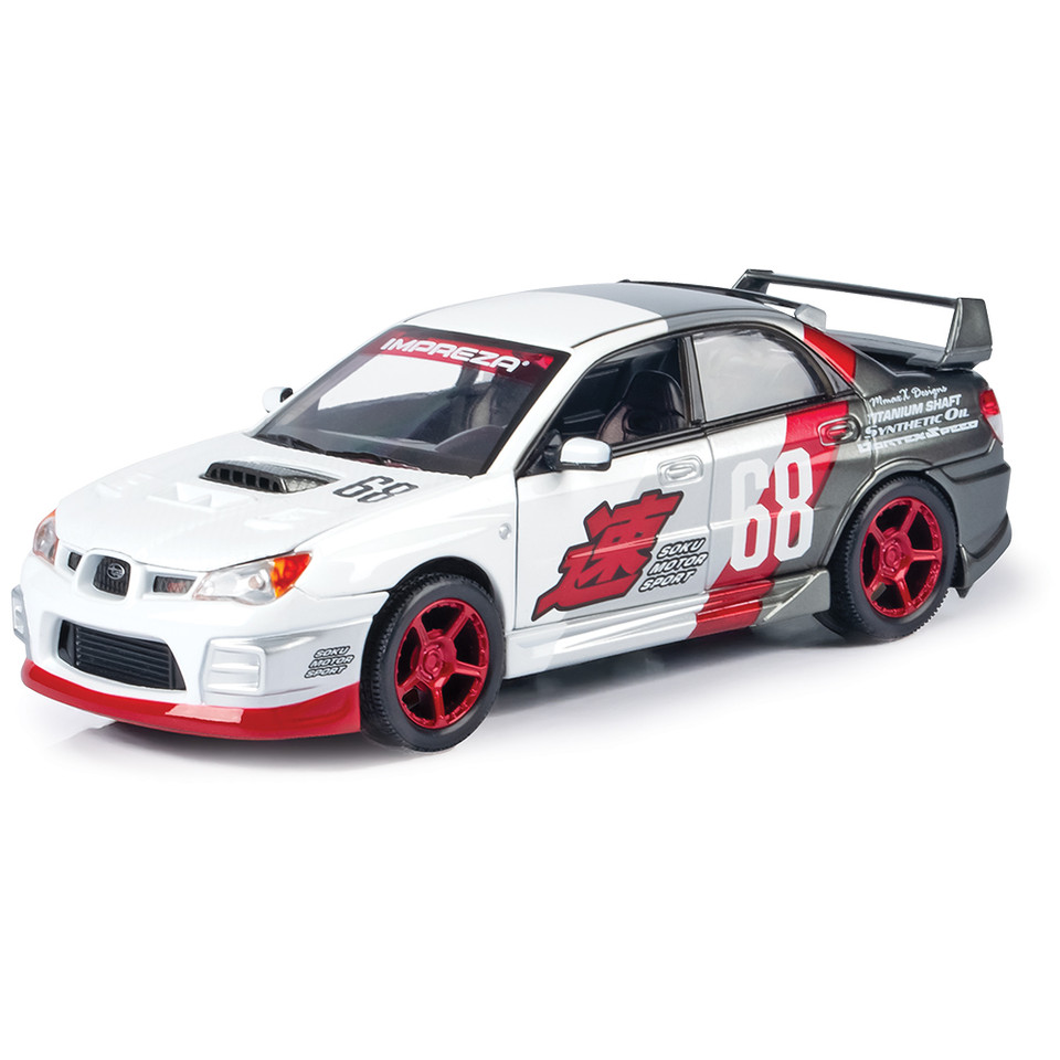 Subaru Impreza WRX STI - GT Racing 1:24 Scale Diecast Model Car by Motormax Main Image