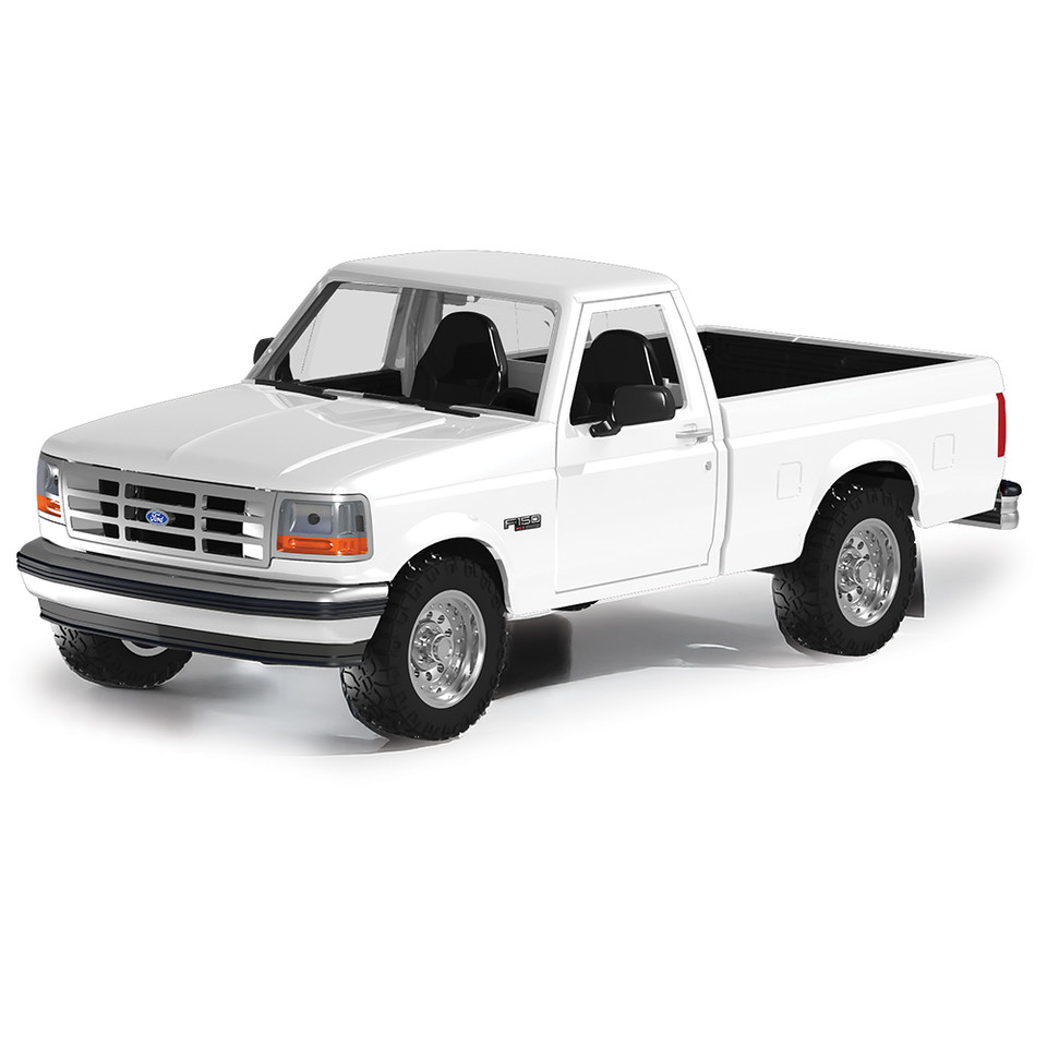 1993 Ford F-150 - White 1:24 Scale Diecast Model Truck by Motormax Main Image