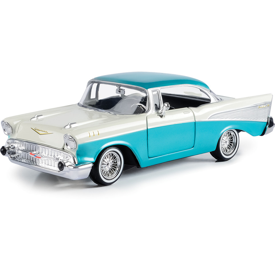 1957 Chevy Bel Air Coupe - Kult Klassics 1:24 Scale Diecast Model Car by Motormax Main Image