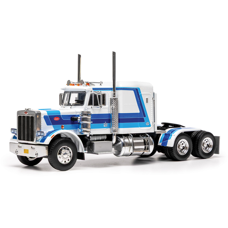 1980 Peterbilt 359 - Blue and White Main Image