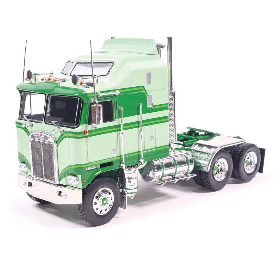 1976 Kenworth K100 Aerodyne - Green 1:43 Scale Diecast Model Truck by IXO Models Main Image