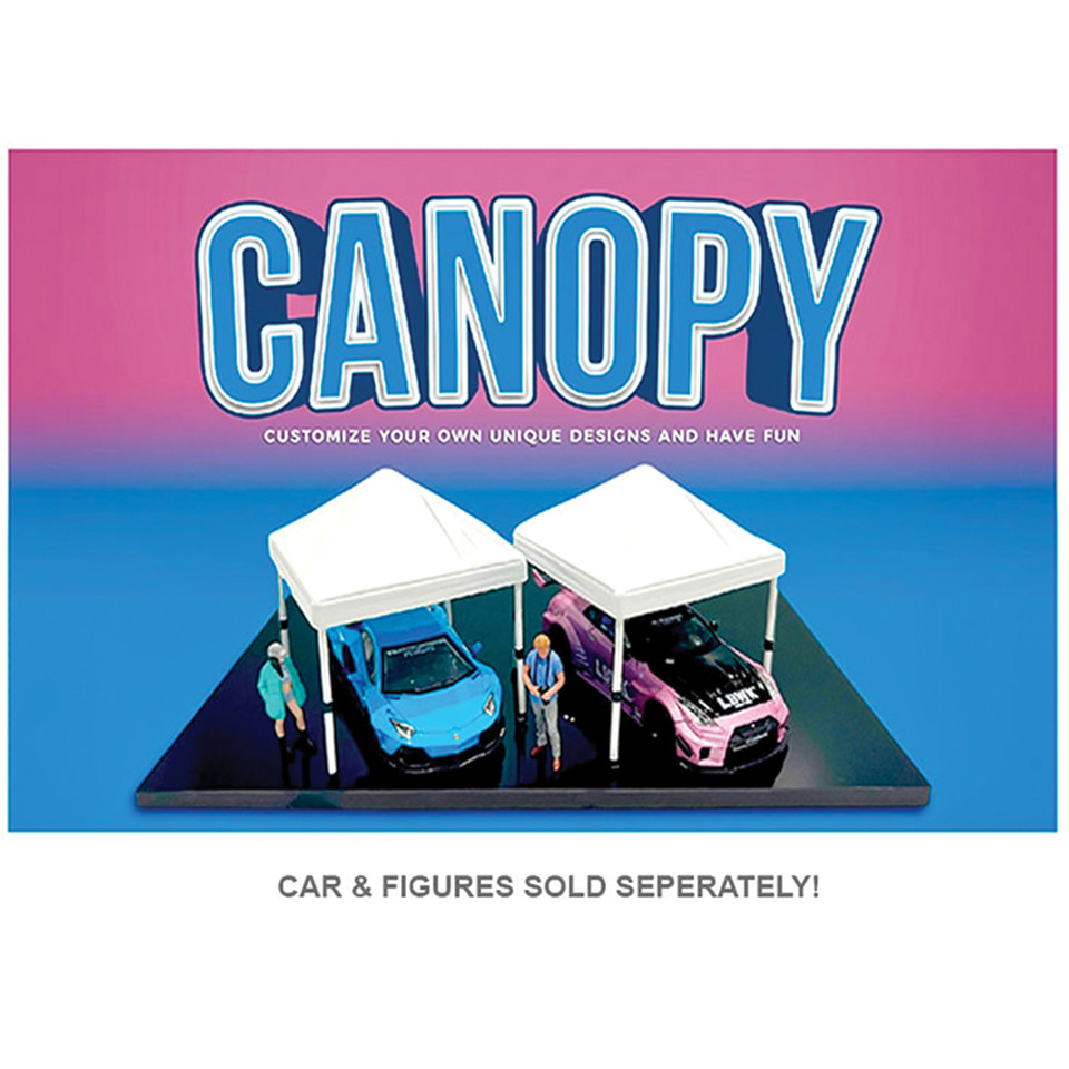 Diecast Popup Canopy Two-Pack - White Main Image