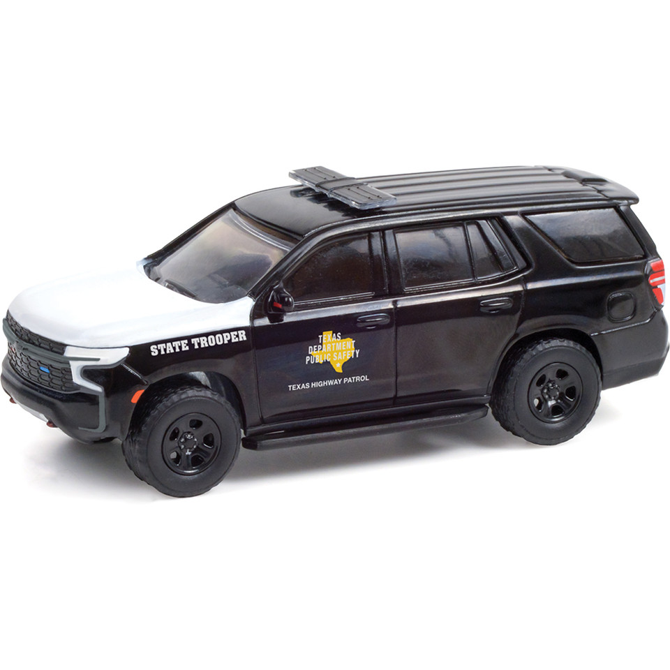 2021 Chevrolet Tahoe Police Pursuit Vehicle - Texas Highway Patrol 1:64 Scale Diecast Model Truck by Greenlight Main Image