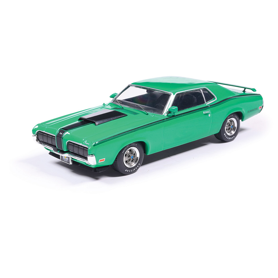 1970 Mercury Cougar Eliminator 428 CJ - Competition Green 1:43 Scale Diecast Model Car by IXO Models Main Image