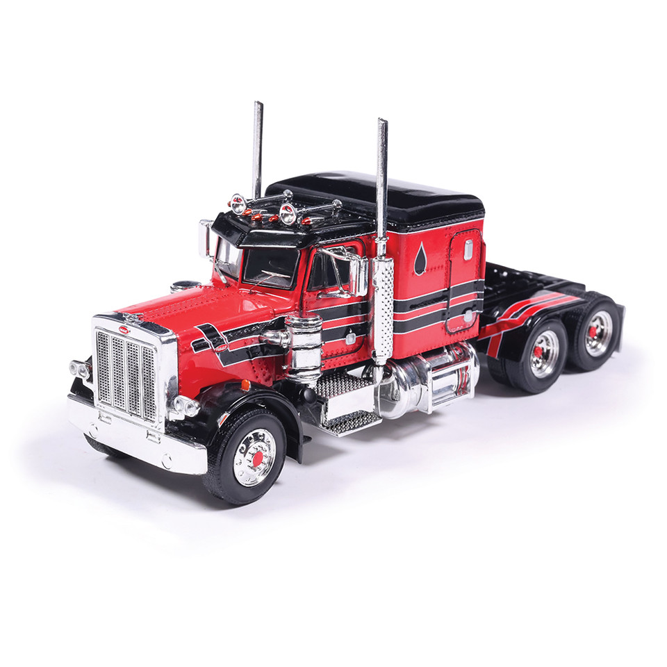 1973 Peterbilt 359 - Red And Black 1:64 Scale Diecast Model Truck by IXO Models Main Image