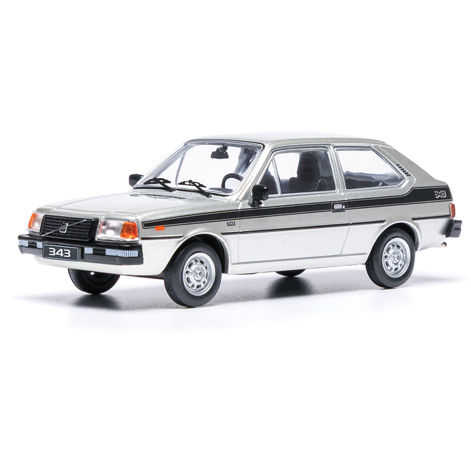 1976 Volvo 343 - Silver 1:43 Scale Diecast Model Truck by IXO Models Main Image
