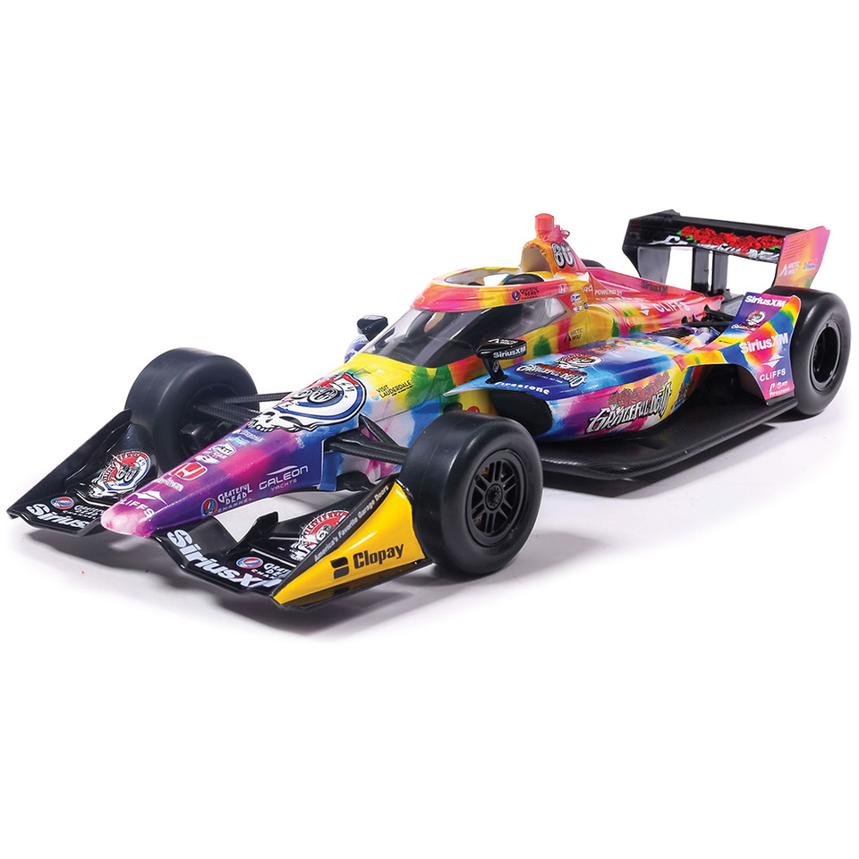 Meyer Shank Racing Commemorative Grateful Dead Indy Car 1:18 Scale Diecast Model Car by IXO Models Main Image