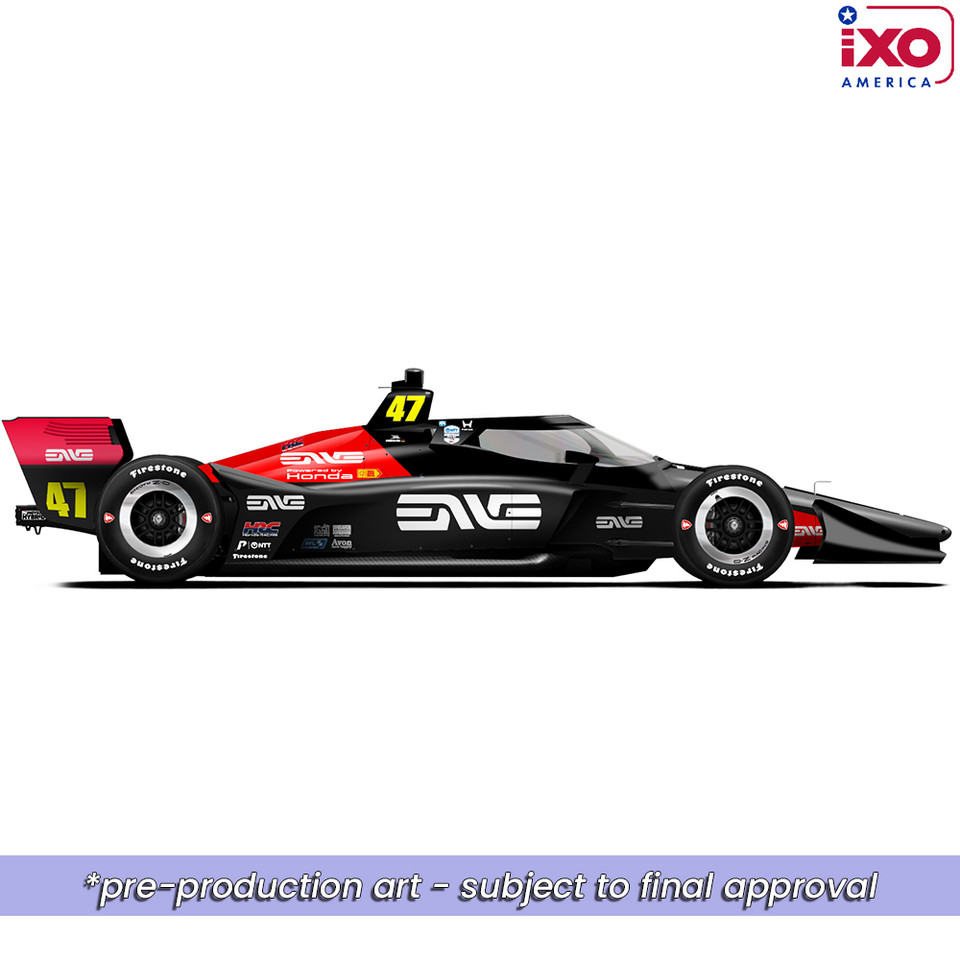 NTT INDYCAR Series - #47 Mick Schumacher Road Course 1:18 Scale Diecast Model Car by IXO Models Main Image