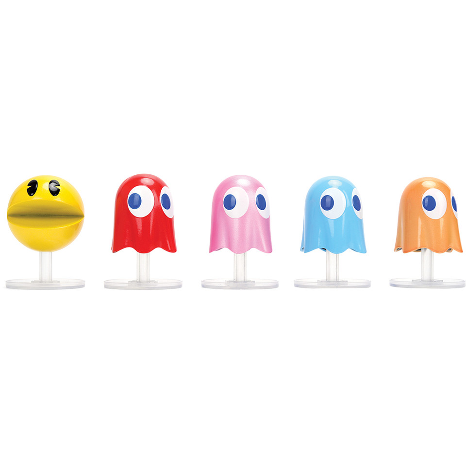 PAC-MAN 5-Pack 2.5 Metal Figures  Diecast Metal Figure by Jada Toys Main Image