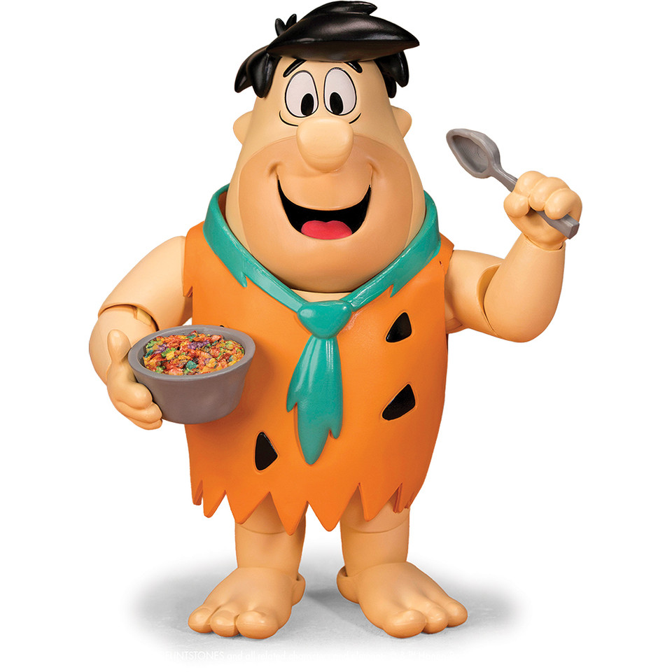 Fruity Pebbles - Fred Flintstone Articulated Figure 1:12 Scale Figurine by Jada Toys Main Image