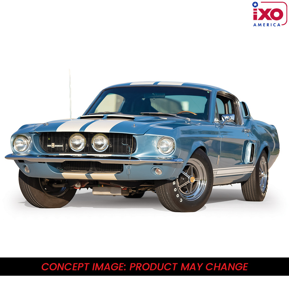 1967 Shelby G.T. 500 - Brittany Blue 1:43 Scale Diecast Model Car by IXO Models Main Image