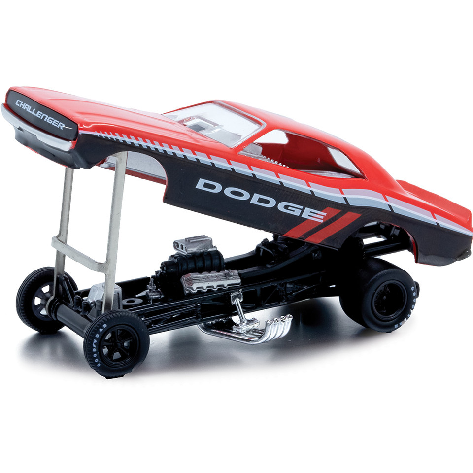 1971 Dodge Challenger Funny Car - Dodge 1:64 Scale Diecast Model Car by M2 Machines Main Image