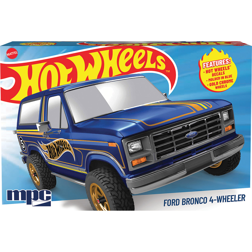 1982 Ford Bronco 4-Wheeler Hot Wheels Main Image