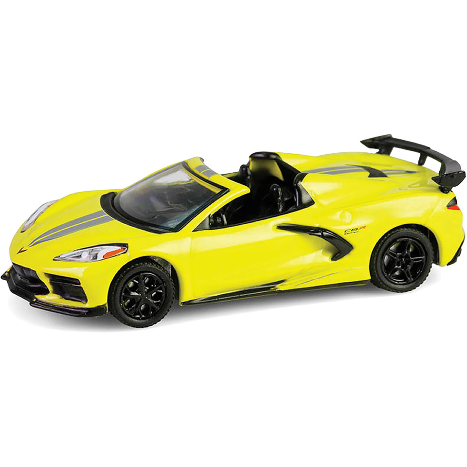 2022 Chevrolet Corvette C8.R Championship Edition Convertible - Yellow 1:64 Scale Diecast Model Car by Greenlight Main Image
