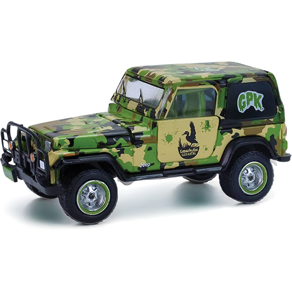 1991 Jeep - Duck Cal 1:64 Scale Diecast Model Truck by Greenlight Main Image