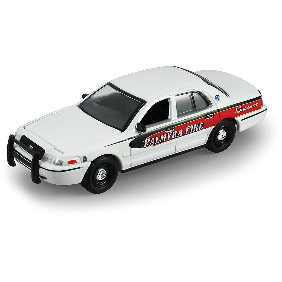 2011 Ford Crown Victoria - Palmyra Pennsylvania Fire Department 1:64 Scale Diecast Model Car by Greenlight Main Image